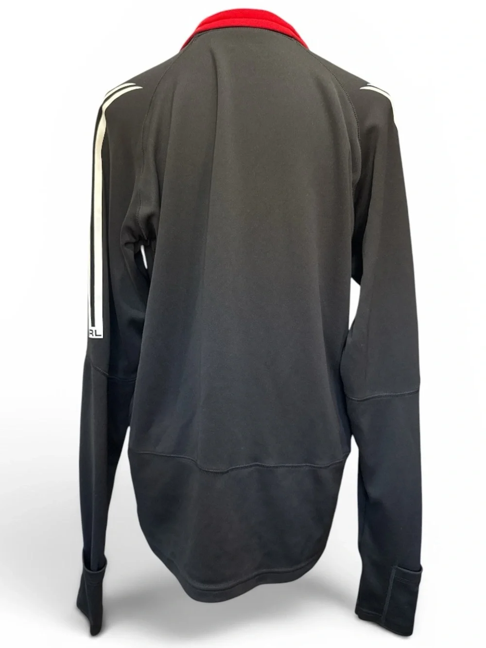 Polo by Ralph Lauren Black Lightweight Half-Zip with Red Collar #571